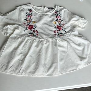 Shein Dressy Floral Top